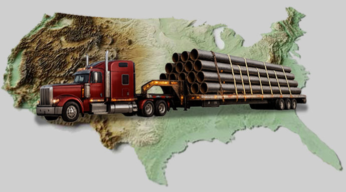 Gateway Pipe delivers nationwide across the continental United States